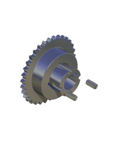 Reťazové kolo 16B-1 15z s nábojom na TB1610